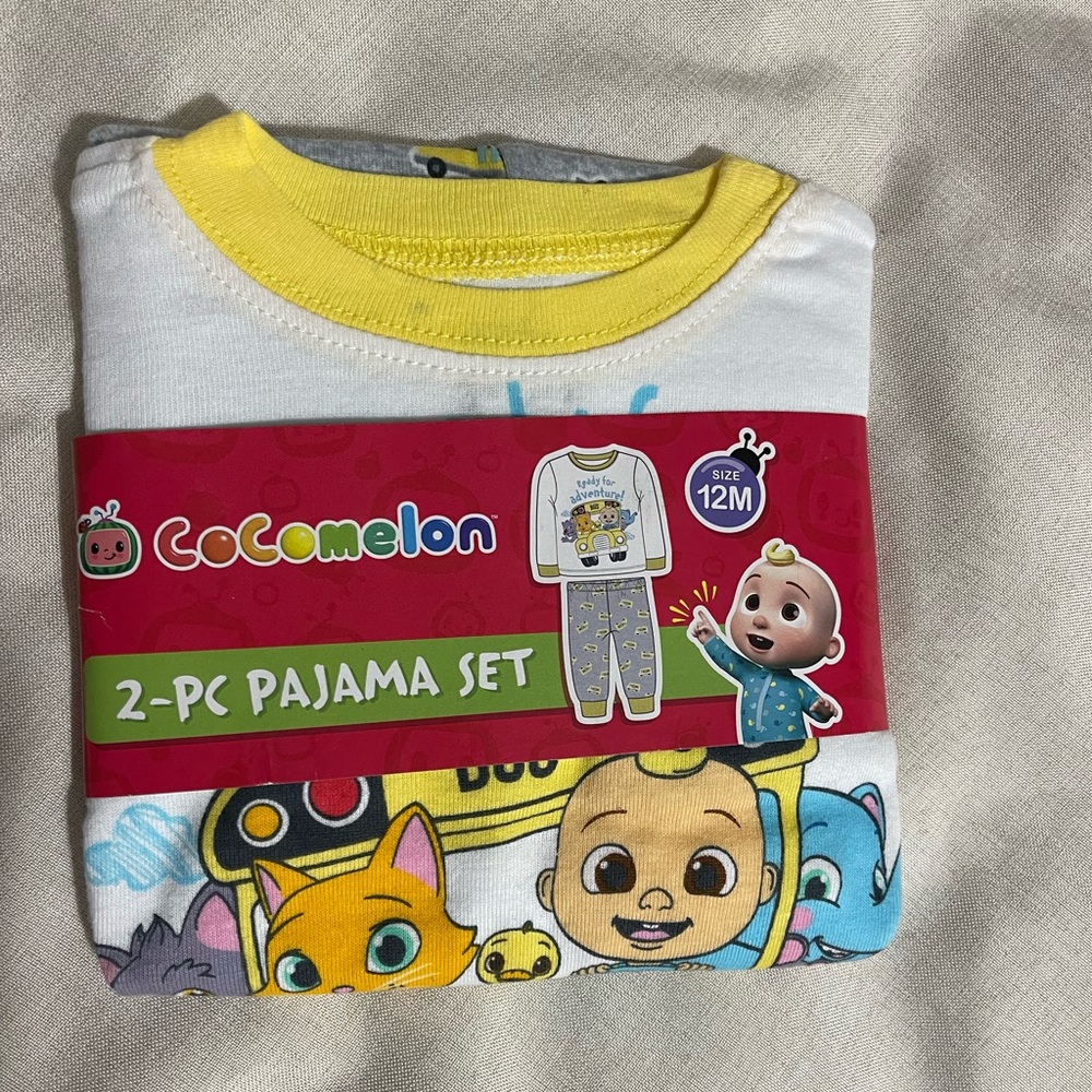 Cocomelon 2 piece Pajama Set - 12 months